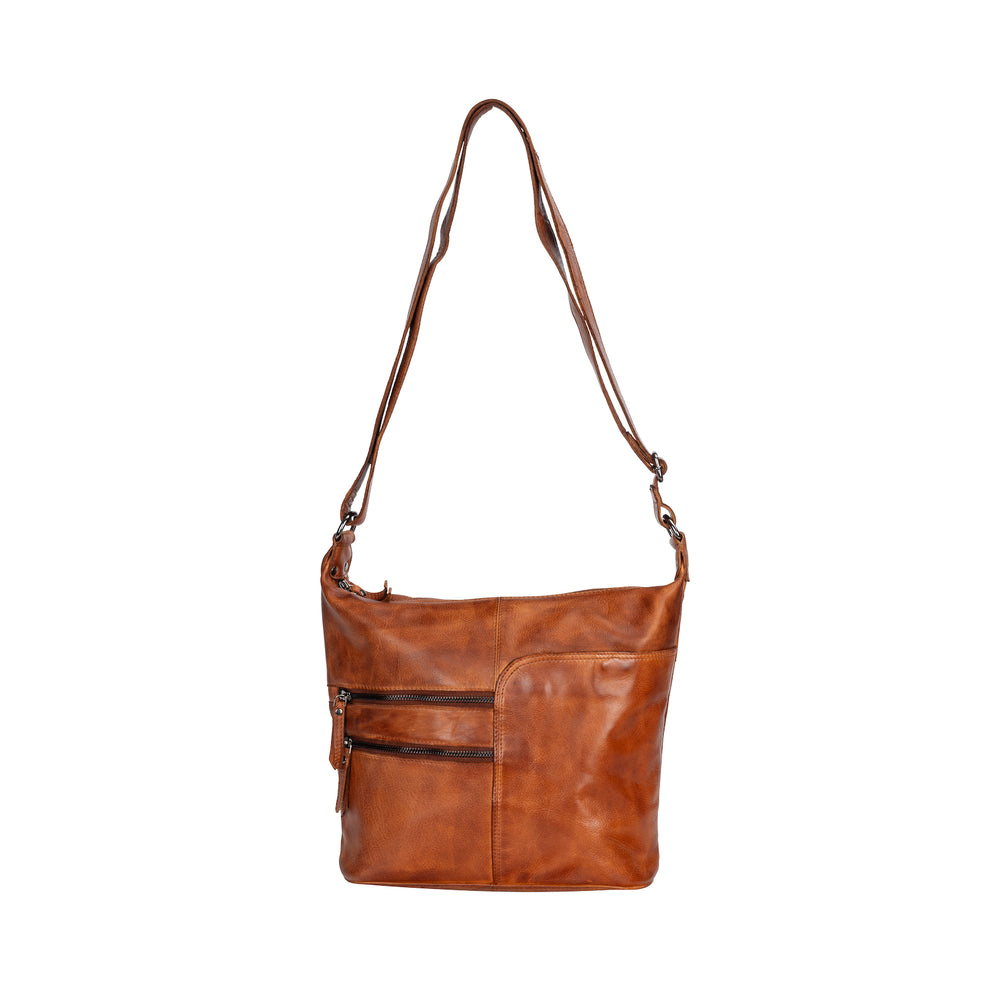Leather Shoulder bag Bianca - Greenwood Leather