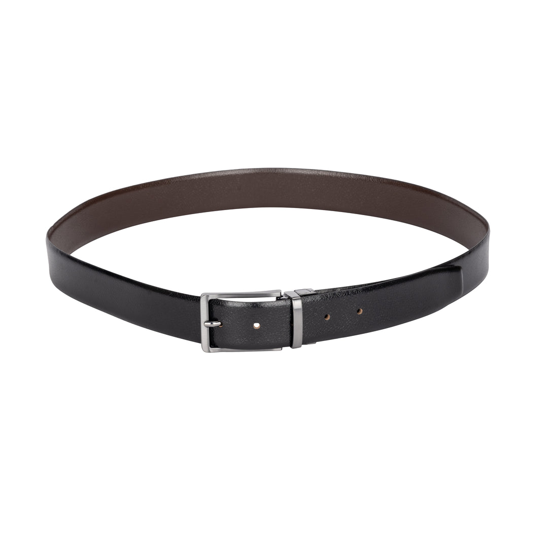 Reversible Belt Black/Brown - James - Greenwood Leather