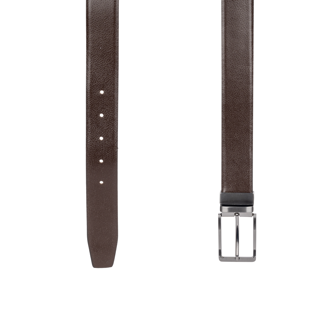 Reversible Belt Black/Brown - James - Greenwood Leather