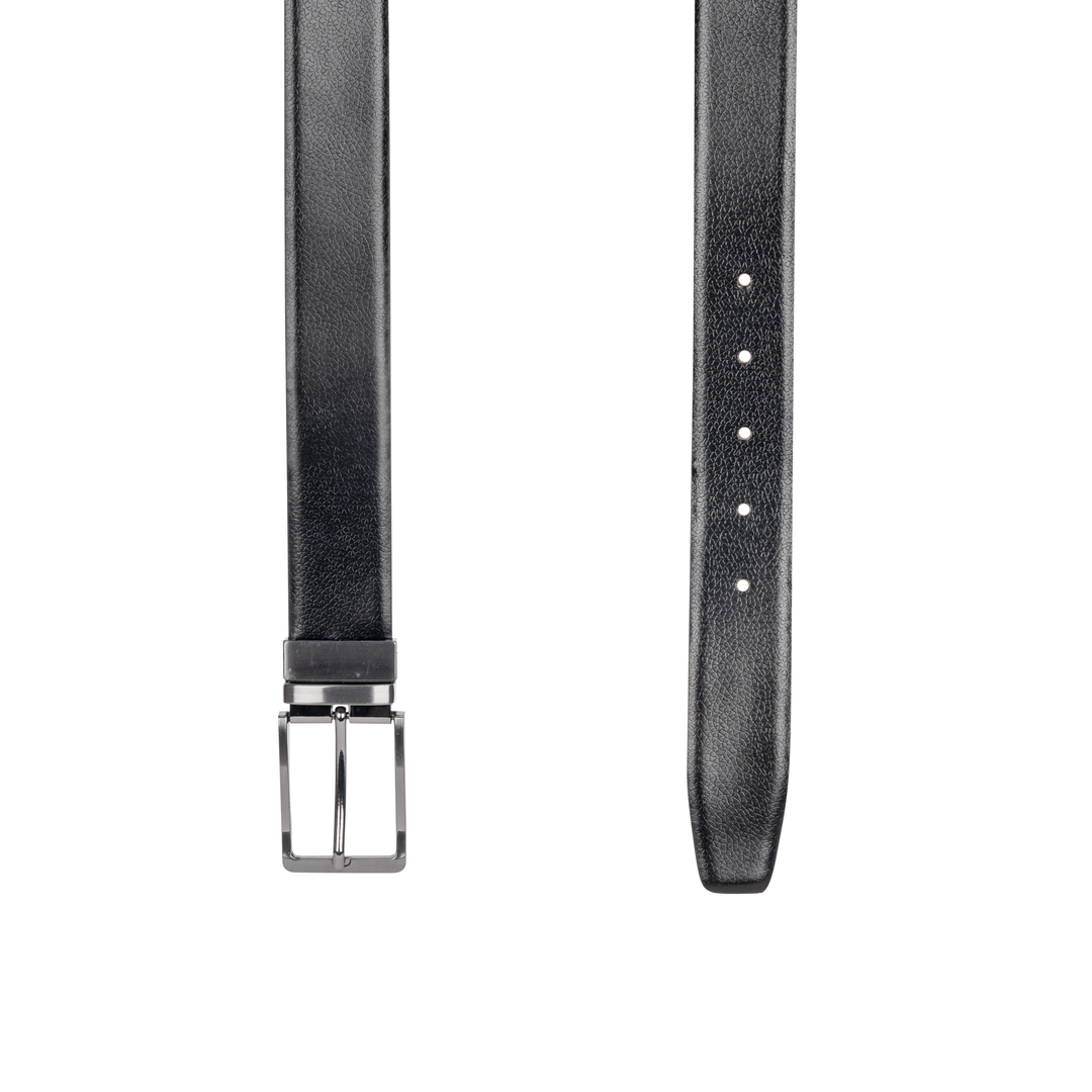 Reversible Belt Black/Brown - James - Greenwood Leather