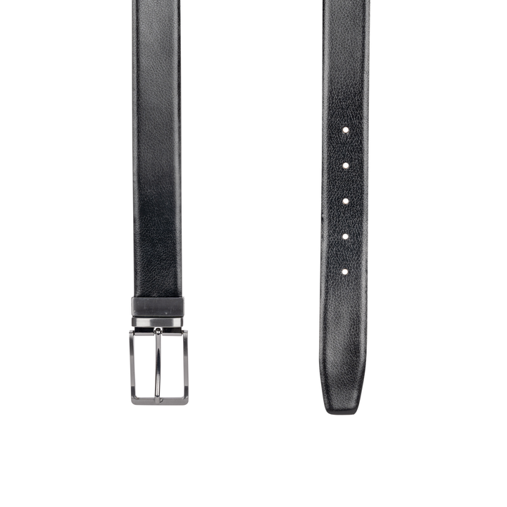 Reversible Belt Black/Brown - James - Greenwood Leather