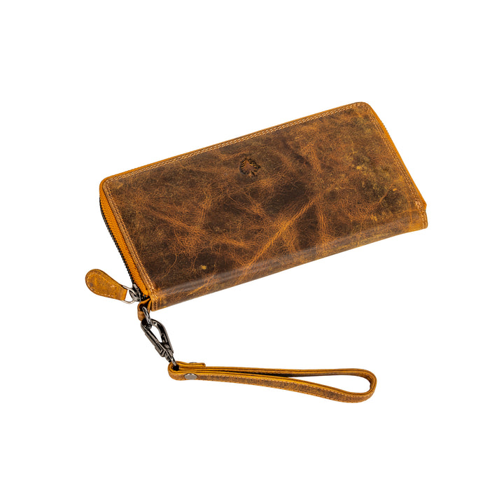 Leather Wallet GW2282 Camel - Greenwood Leather