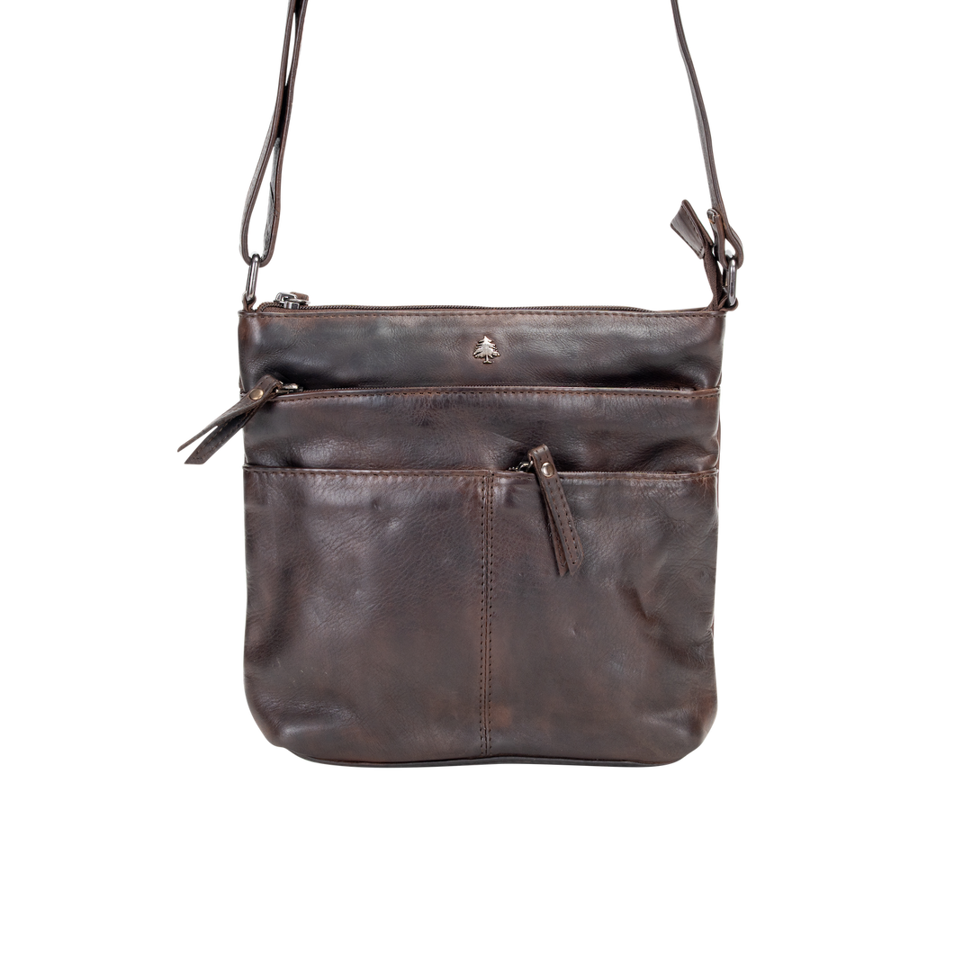 Leather Shoulder Bag Lisa - Greenwood Leather