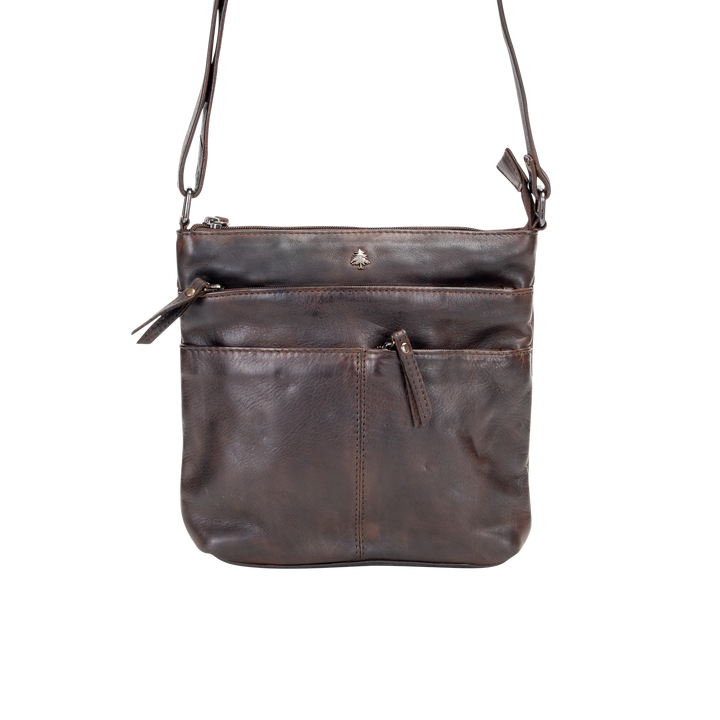 Leather Shoulder Bag Lisa - Greenwood Leather
