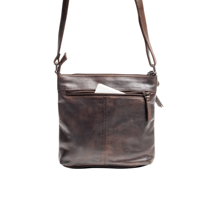 Leather Shoulder Bag Lisa - Greenwood Leather