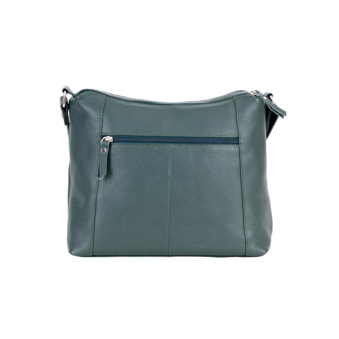 Elegant Leather Crossbody Bag Tressa – Stylish & Functional - Greenwood Leather