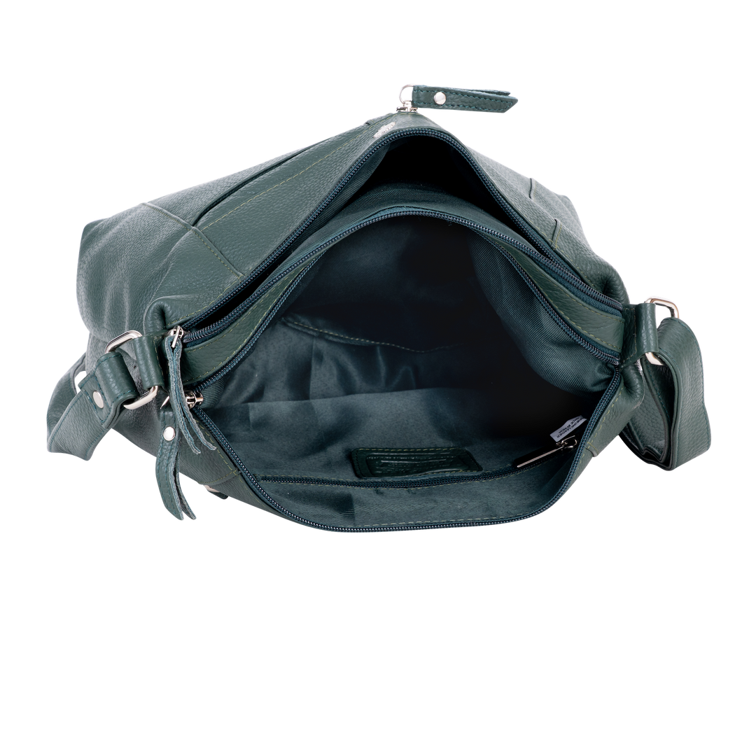 Elegant Leather Crossbody Bag Tressa – Stylish & Functional - Greenwood Leather