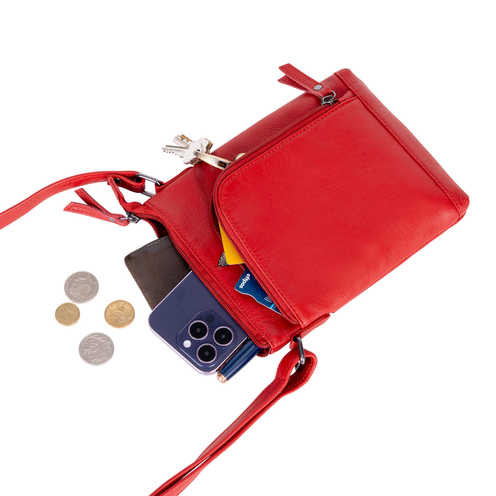 Leather Mini Crossbody - Siena - Greenwood Leather
