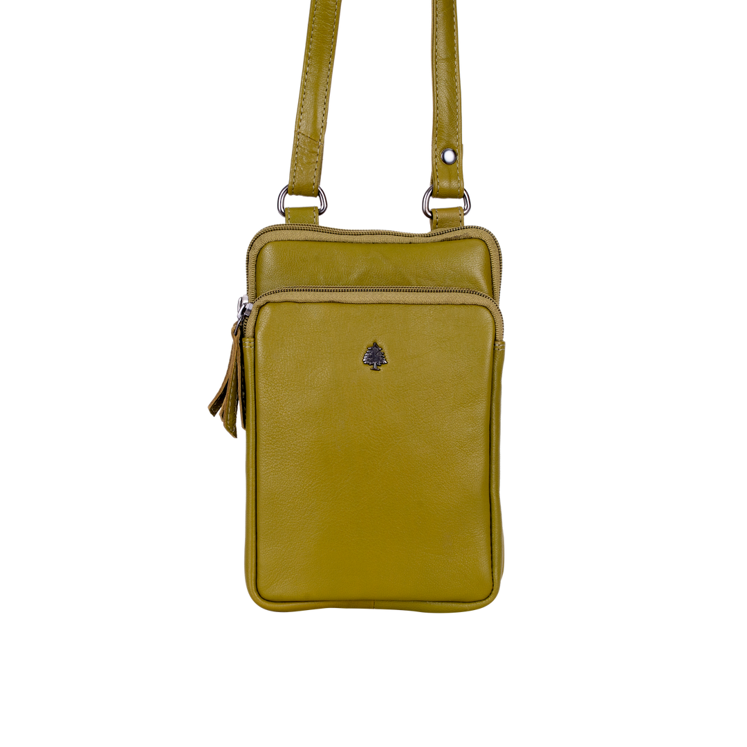 Leather Compact Crossbody – Oslo - Greenwood Leather
