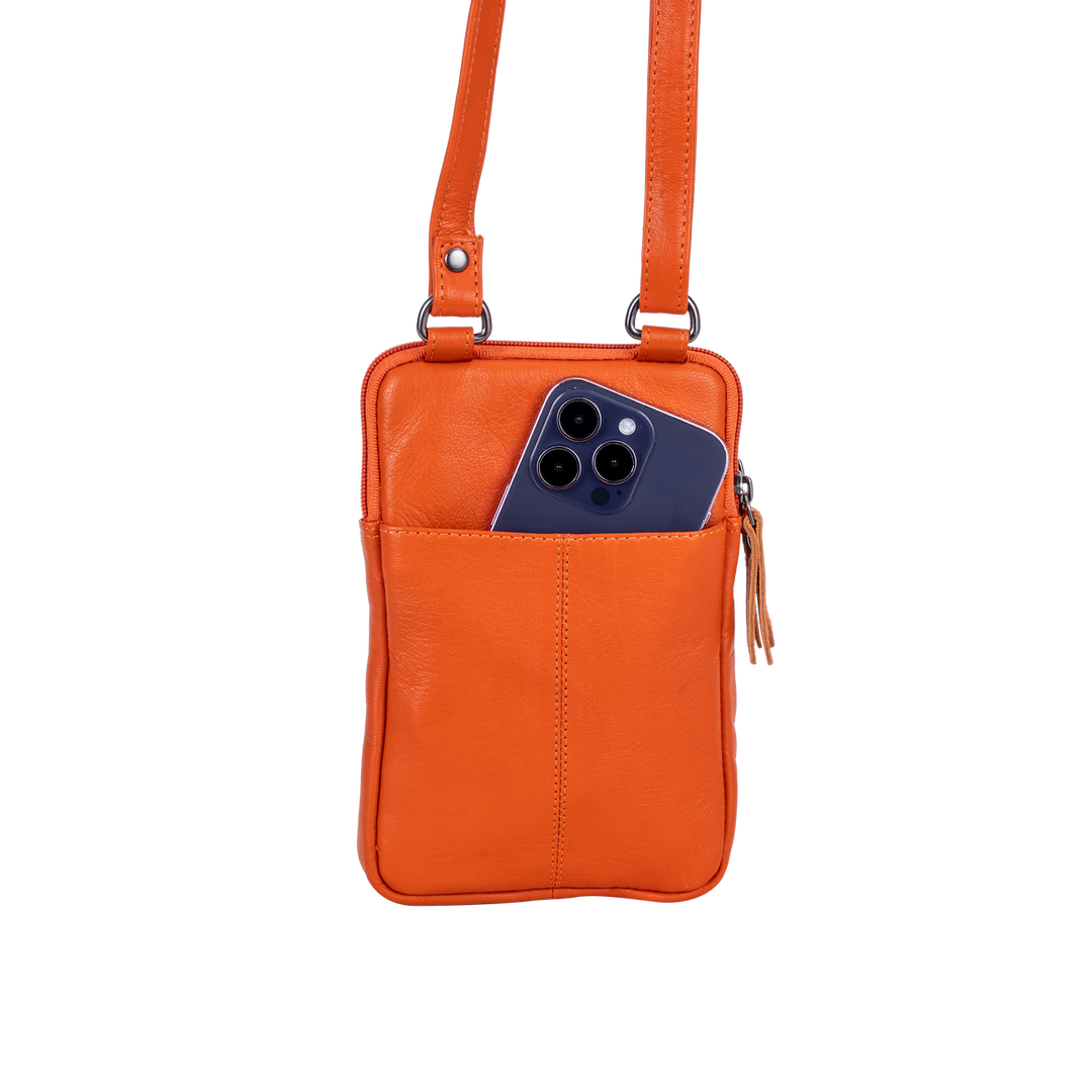 Leather Compact Crossbody – Oslo - Greenwood Leather