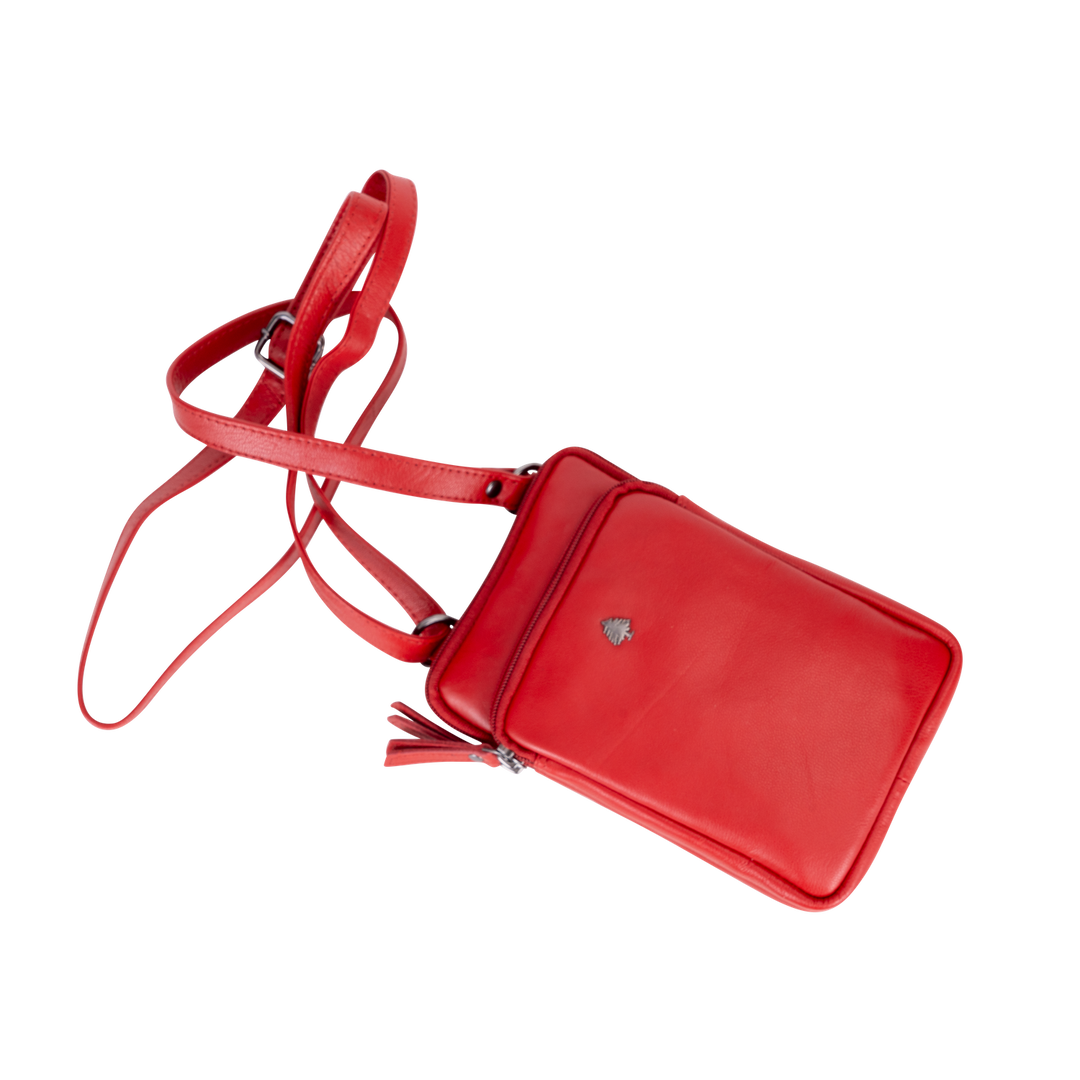 Leather Compact Crossbody – Oslo - Greenwood Leather