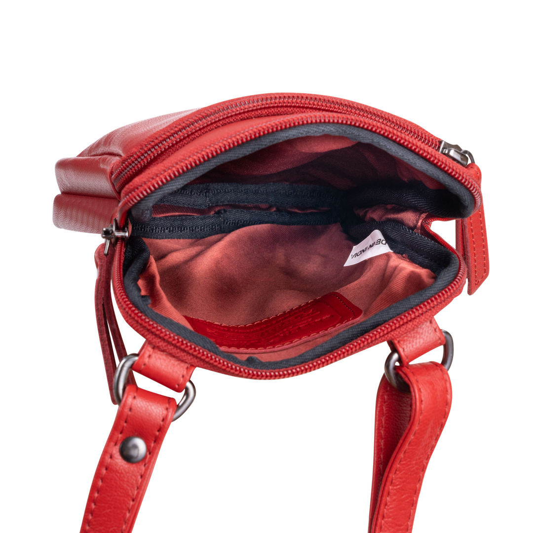 Leather Compact Crossbody – Oslo - Greenwood Leather