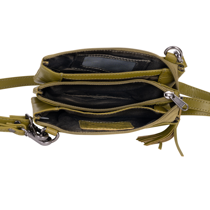 Leather Shoulder Bag Ruby - Greenwood Leather
