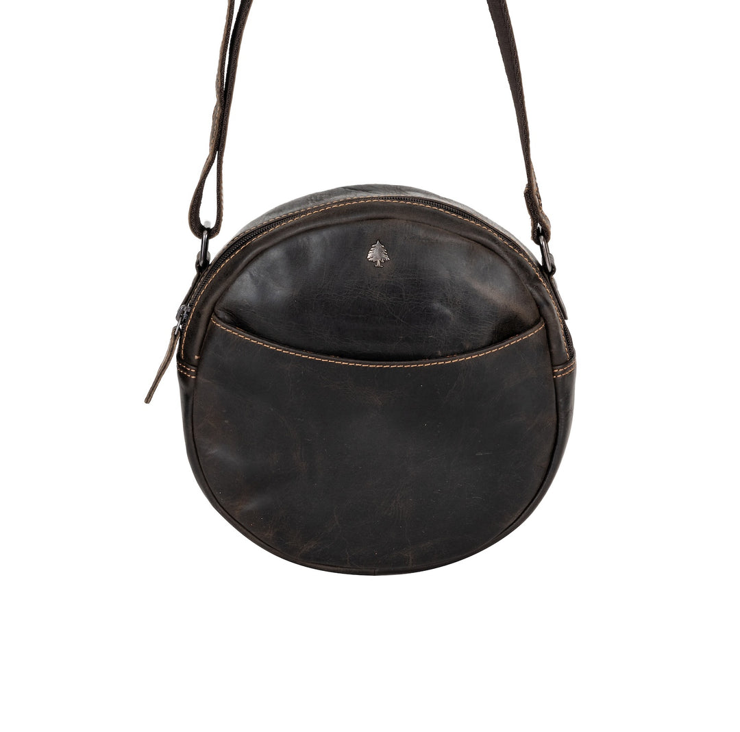 Leather Shoulder Bag - Sandy - Greenwood Leather