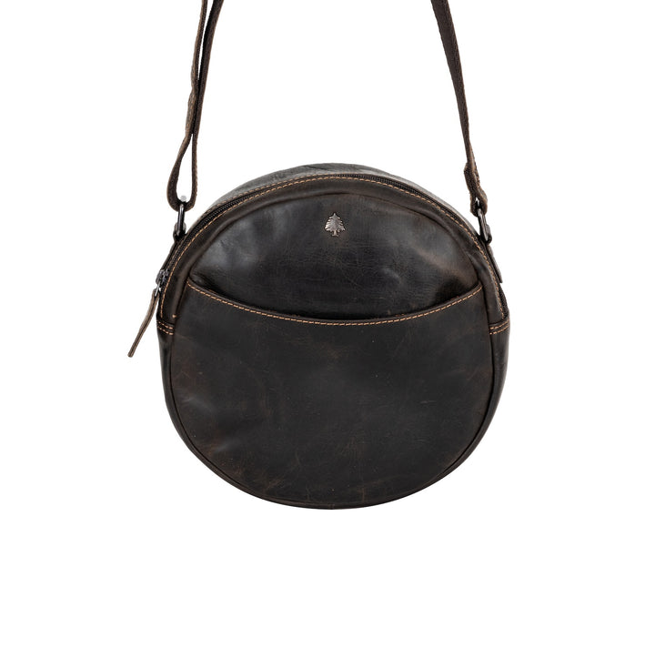 Leather Shoulder Bag - Sandy - Greenwood Leather