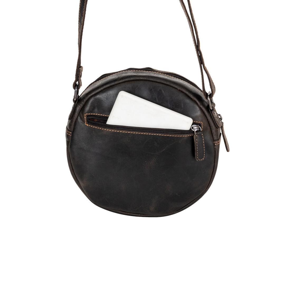 Leather Shoulder Bag - Sandy - Greenwood Leather