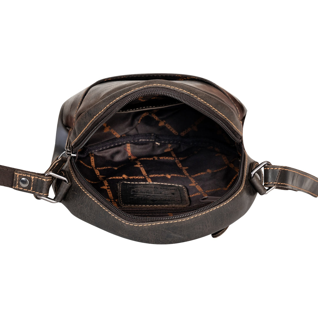 Leather Shoulder Bag - Sandy - Greenwood Leather