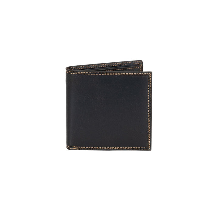 Men’s Bifold RFID Wallet Auckland – Genuine Leather Slim Wallet with Gift Box - Greenwood Leather