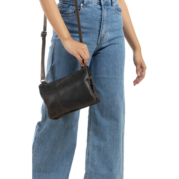 Women's Shoulder Bag Mary - Greenwood Leather