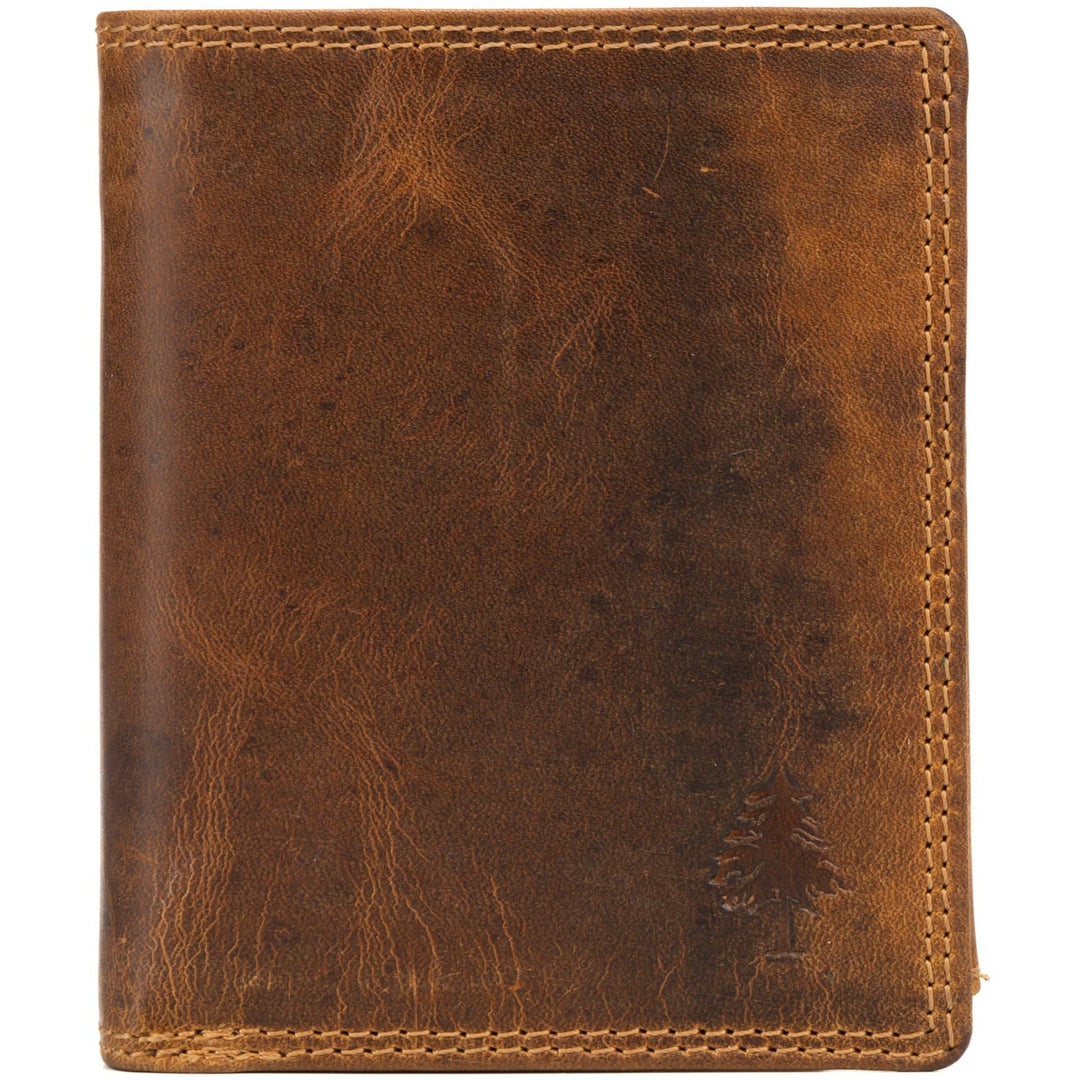 Men's Leather Wallet Tyler - Camel - Greenwood Leather