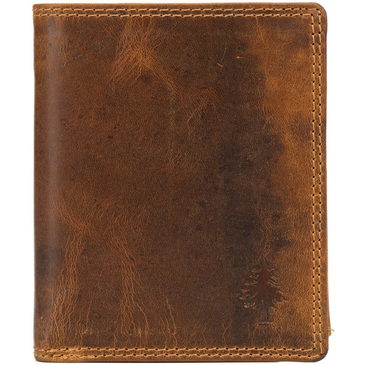 Men's Leather Wallet Tyler - Camel - Greenwood Leather
