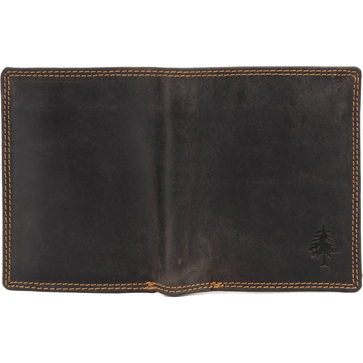 Men's Leather Wallet Tyler - Brown - Greenwood Leather