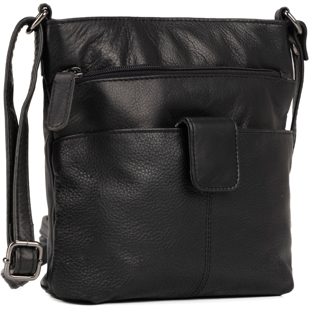 Ladies Shoulder Bag Linde - Greenwood Leather