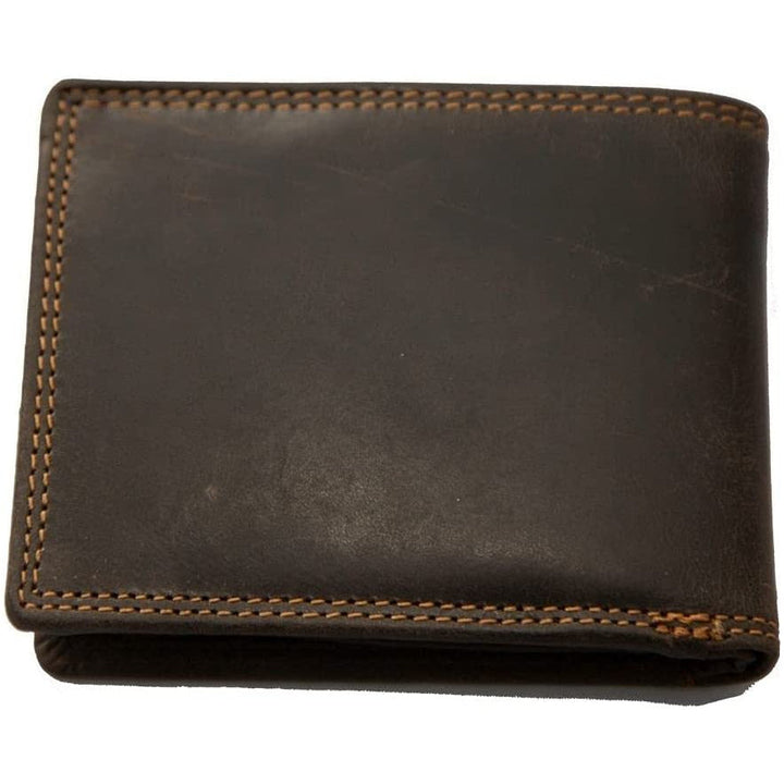 Leather Wallet Judd - Brown - Greenwood Leather