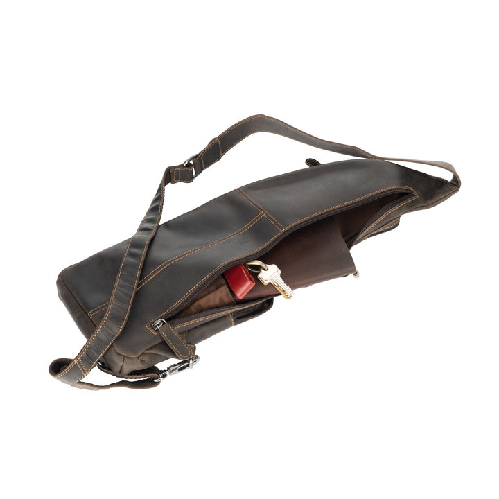 Leather Crossbody Bag - Harley - Greenwood Leather