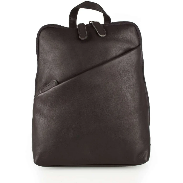 Leather Women's Backpack Claire - Black - Greenwood Leather