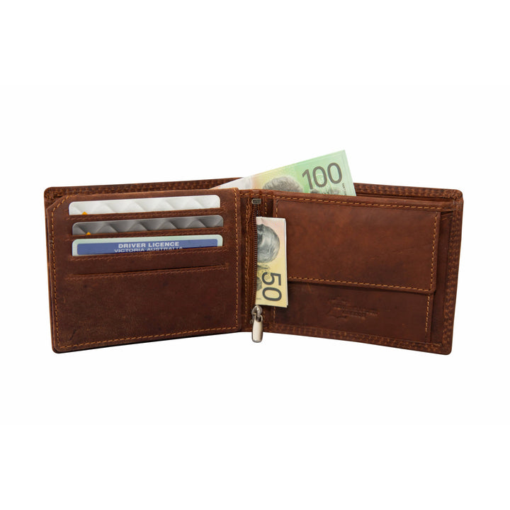Leather Wallet Guelph - Sandal - Greenwood Leather