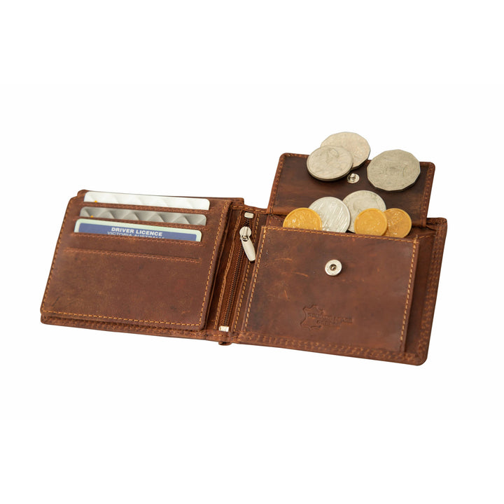 Leather Wallet Guelph - Sandal - Greenwood Leather